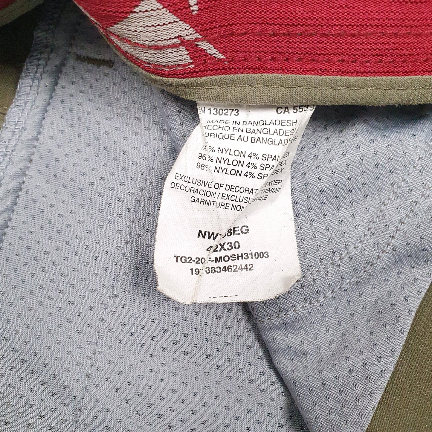 Mens Green Wrangler   Trousers