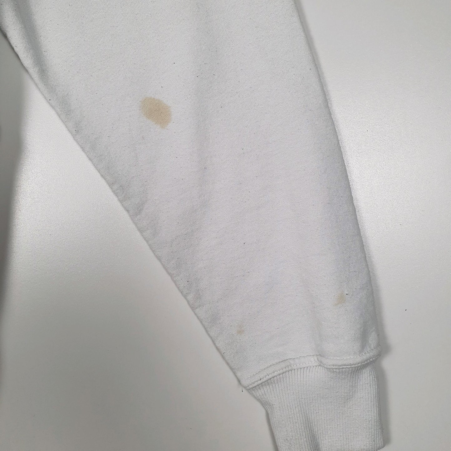 Mens White Champion  Hoodie Jumper