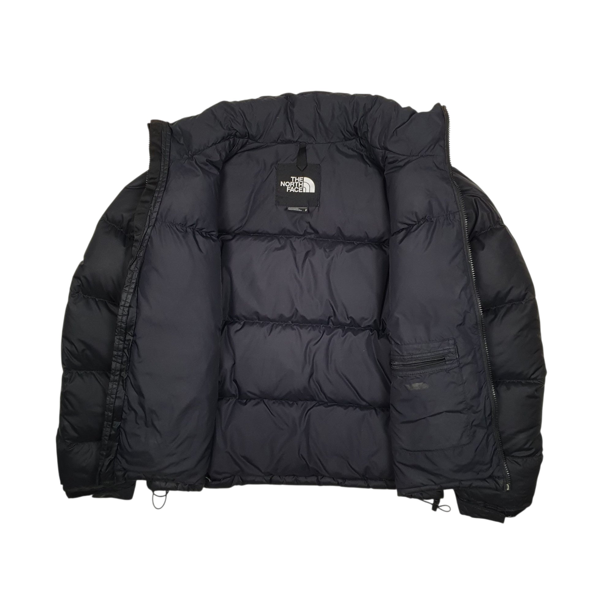 Mens Black The North Face Nuptse Retro 1996  Coat