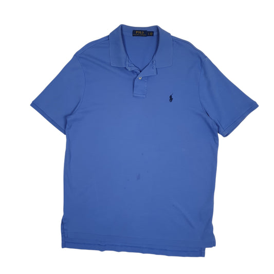 Mens Blue Polo Ralph Lauren  Short Sleeve Polo Shirt