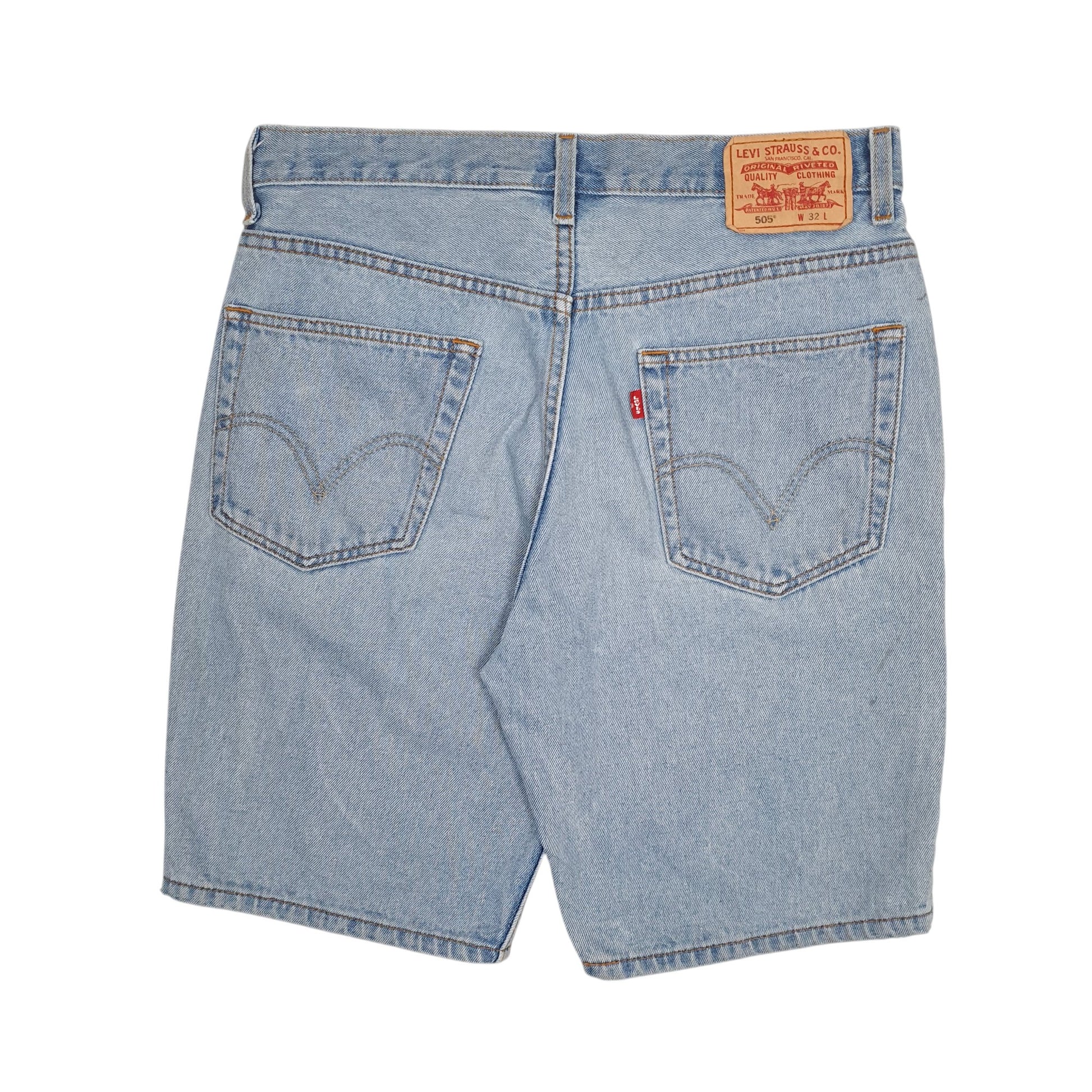 Mens Blue Levis 505 Vintage 00s  Shorts