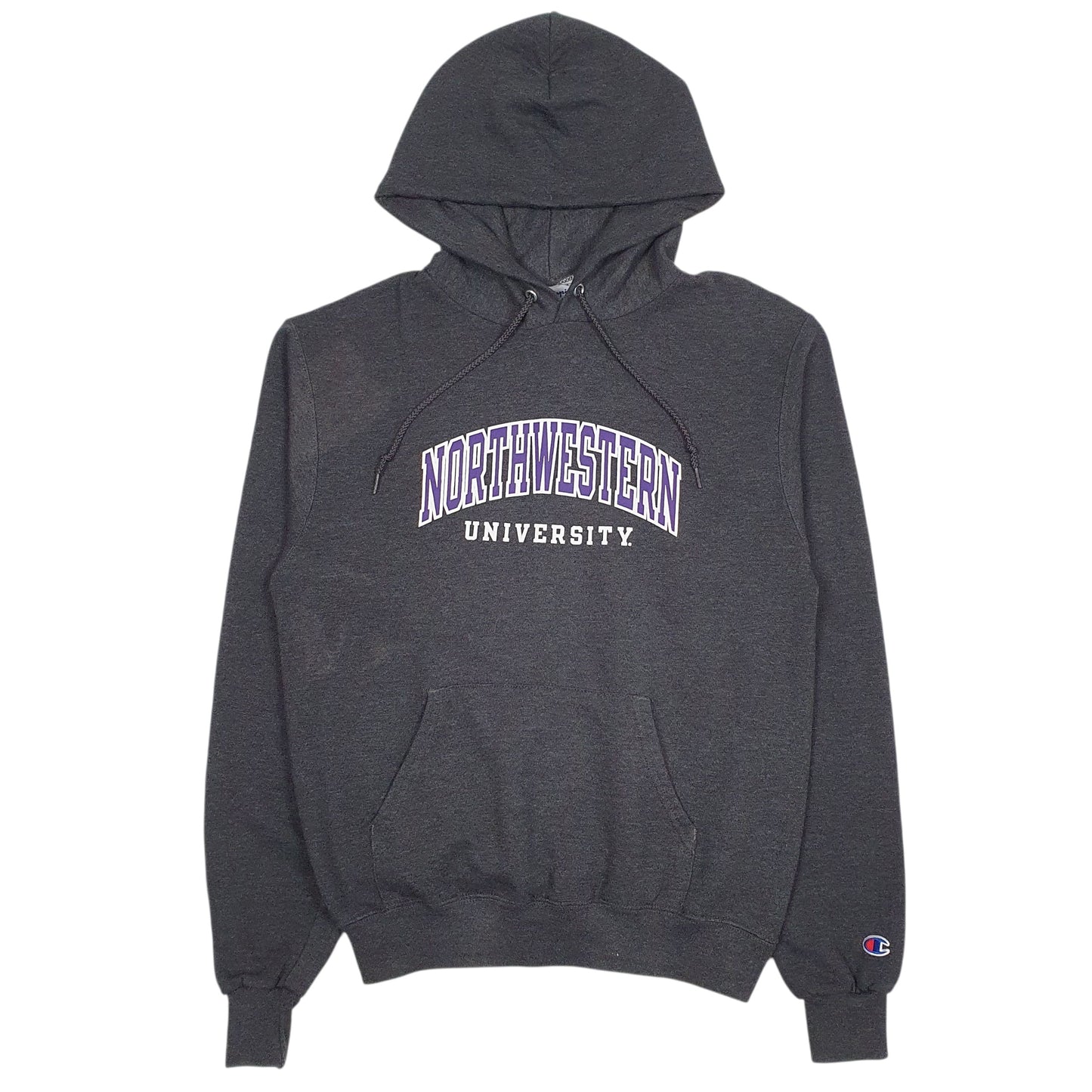 Mens Grey Champion  Hoodie Jumper