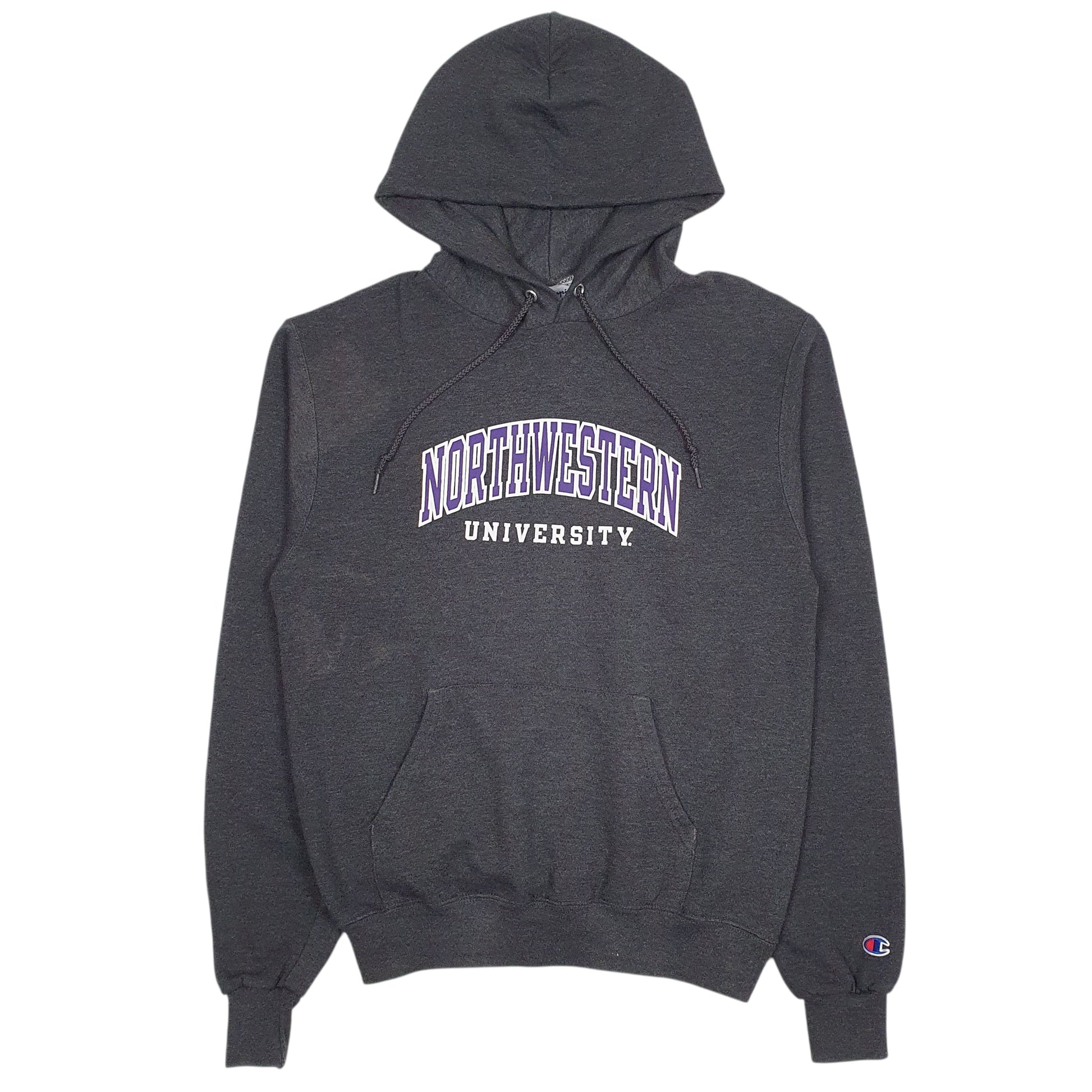 Mens Grey Champion  Hoodie Jumper