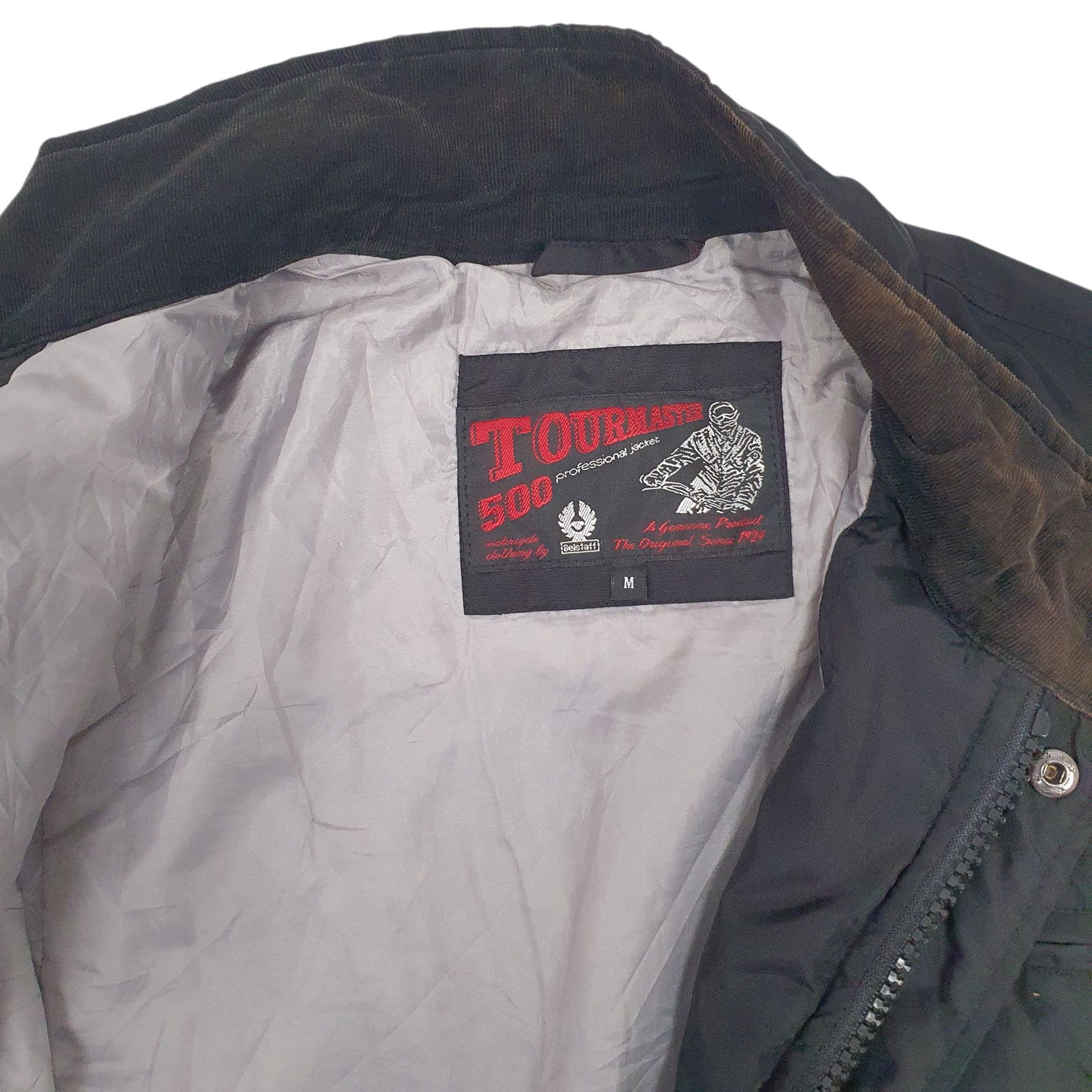 Mens Black Belstaff Tourmaster  Coat