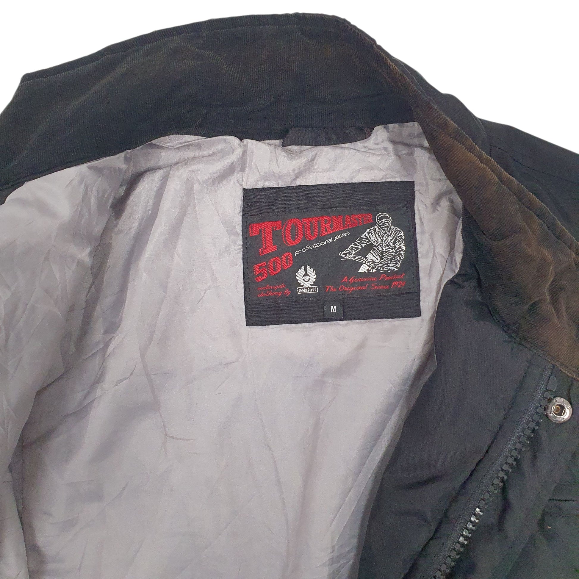 Mens Black Belstaff Tourmaster  Coat