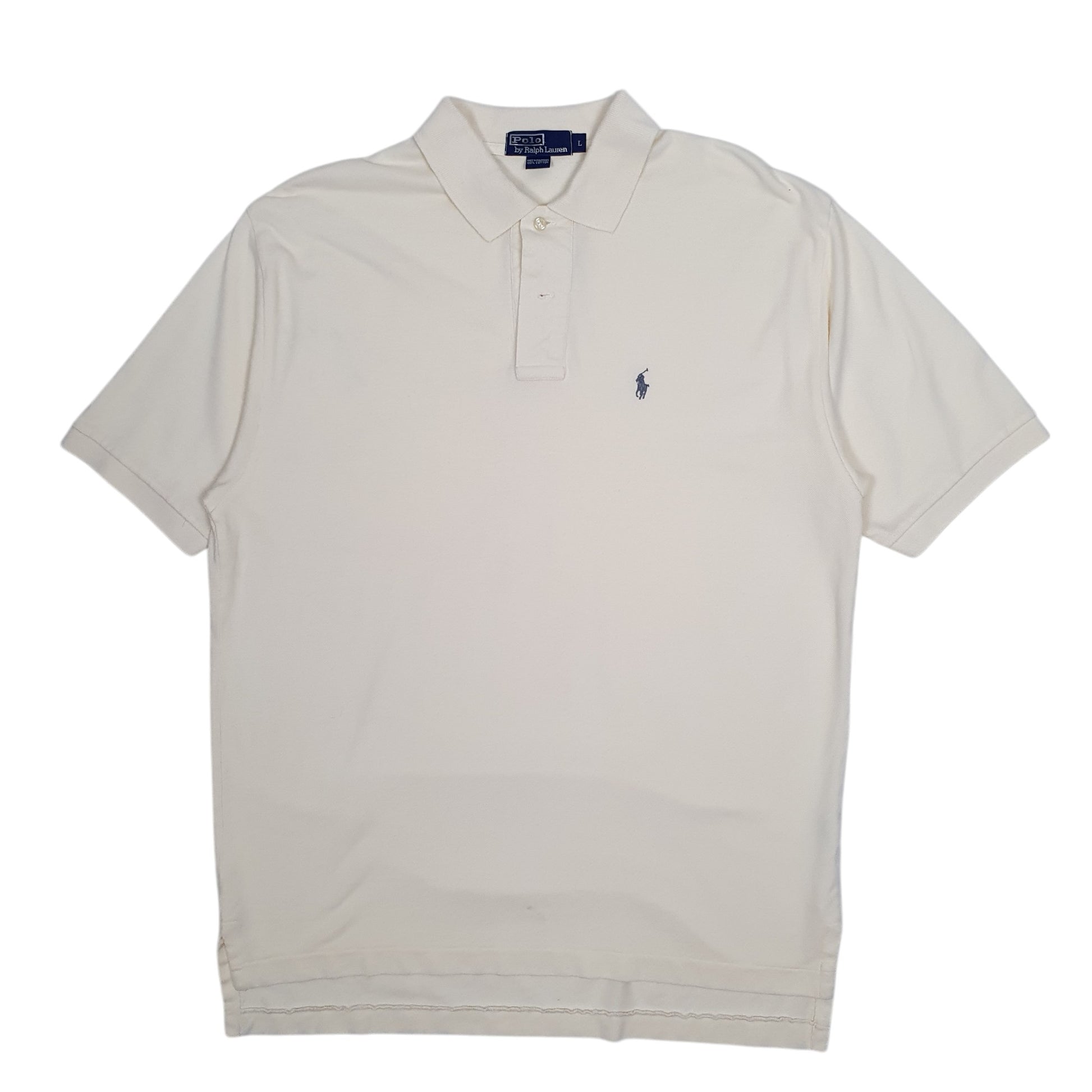 Mens Cream Polo Ralph Lauren  Short Sleeve Polo Shirt