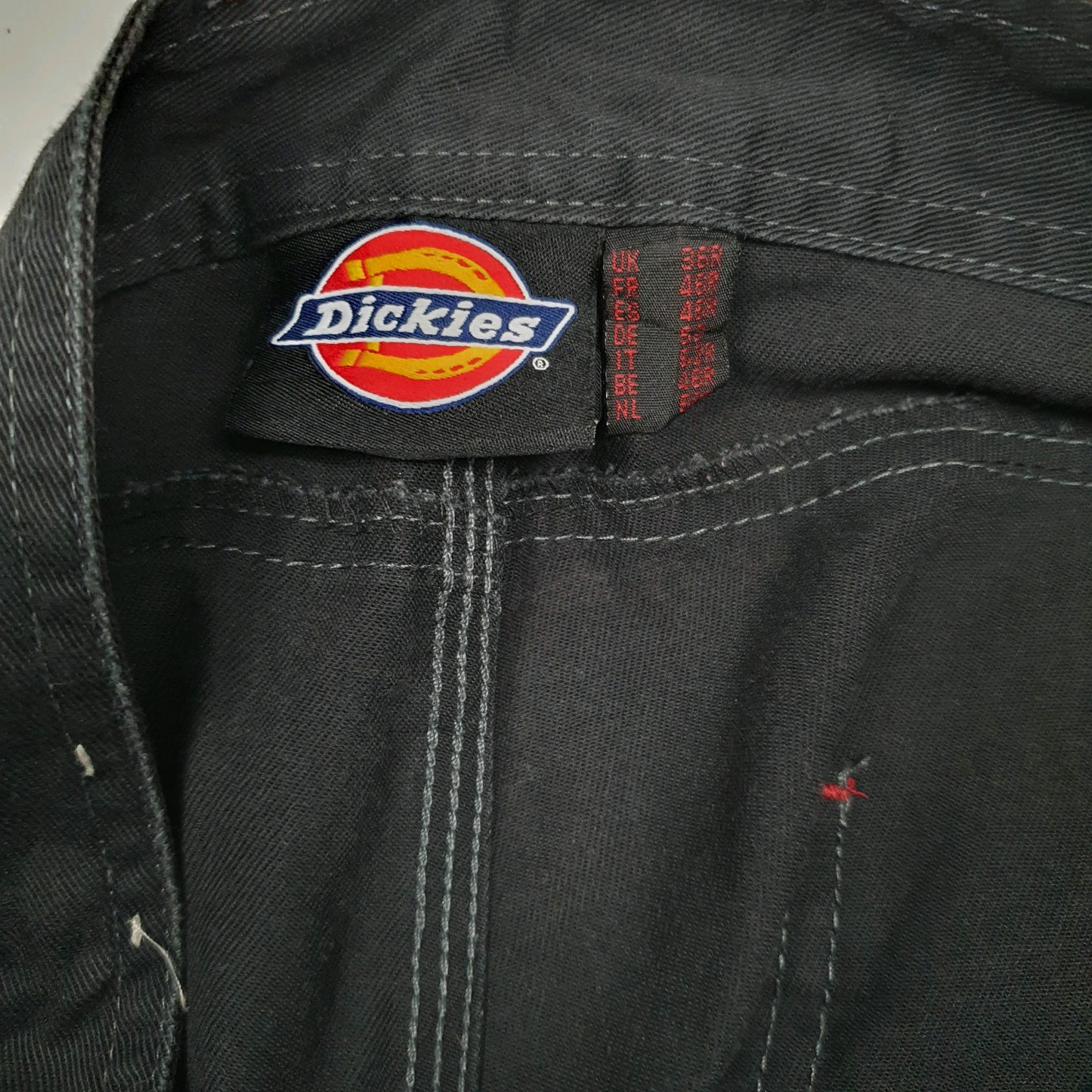 Mens Black Dickies Workwear  Trousers