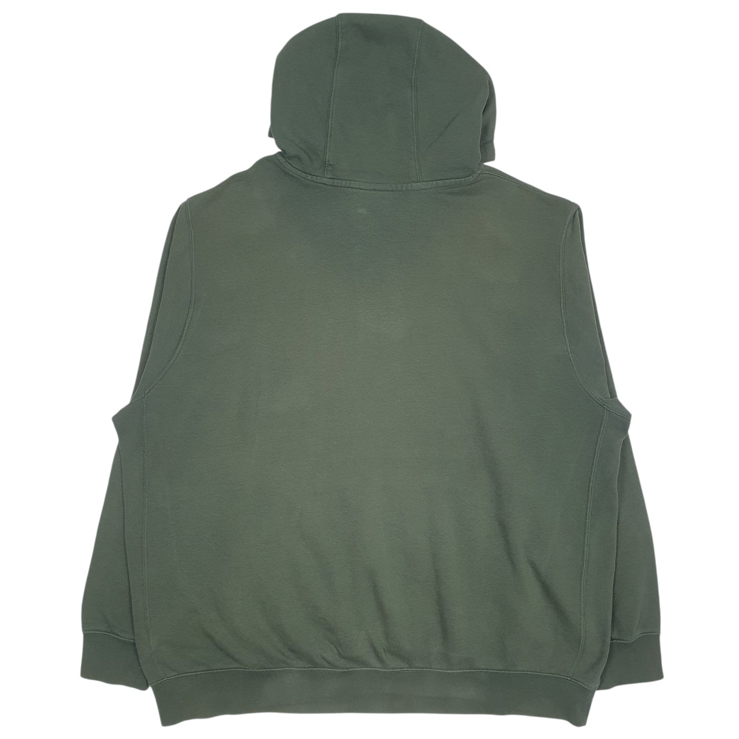 Mens Green Nike Spellout Hoodie Jumper