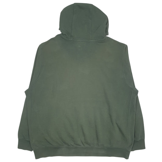 Mens Green Nike Spellout Hoodie Jumper
