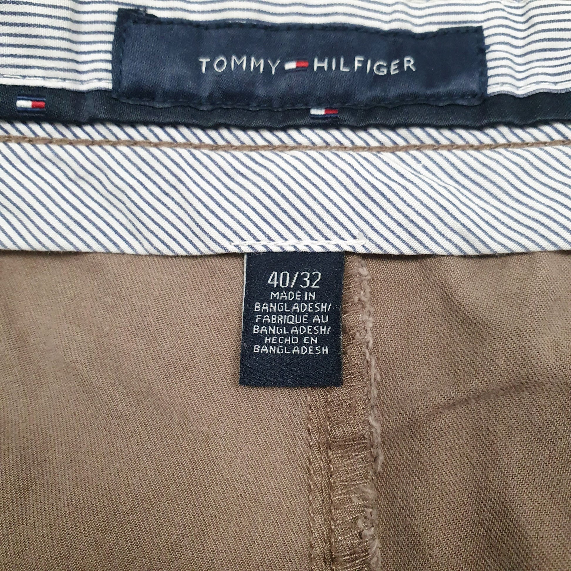 Mens Brown Tommy Hilfiger   Trousers