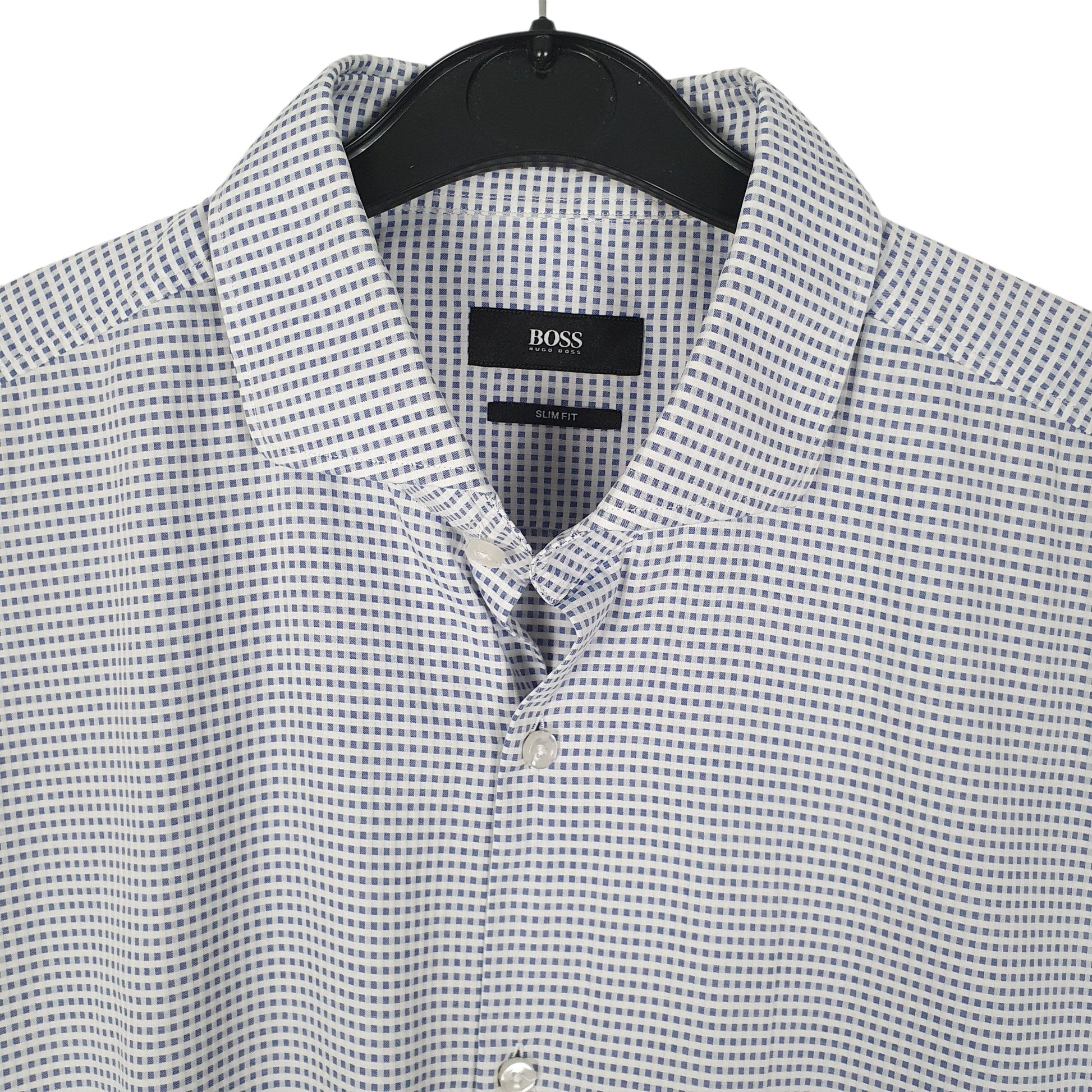 Mens Blue Hugo Boss   Shirt