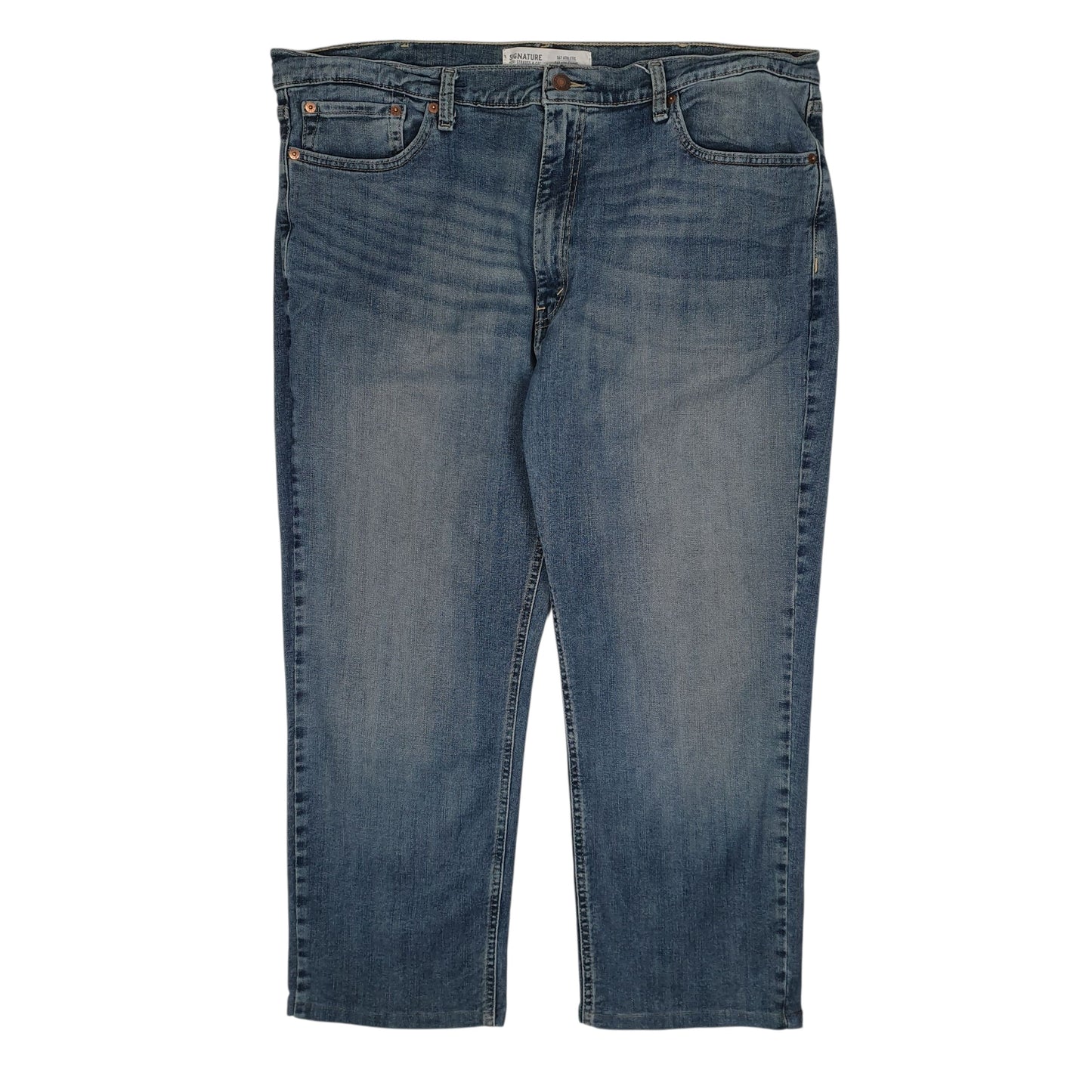 Mens Blue Levis Athletic Signature JeansW40 L26