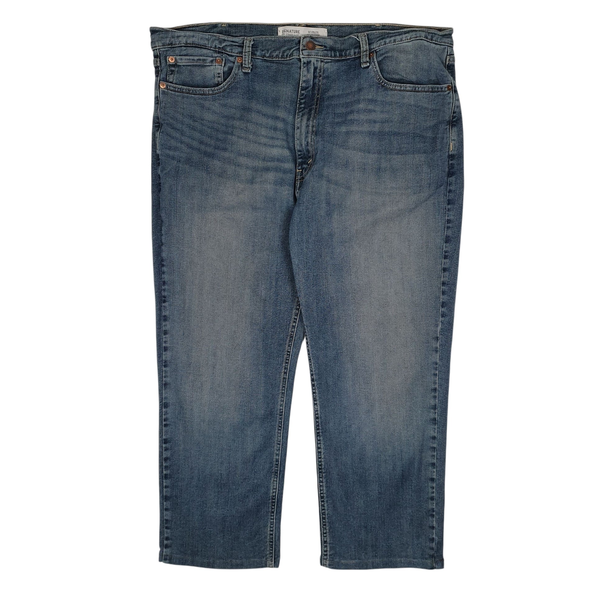 Mens Blue Levis Athletic Signature JeansW40 L26