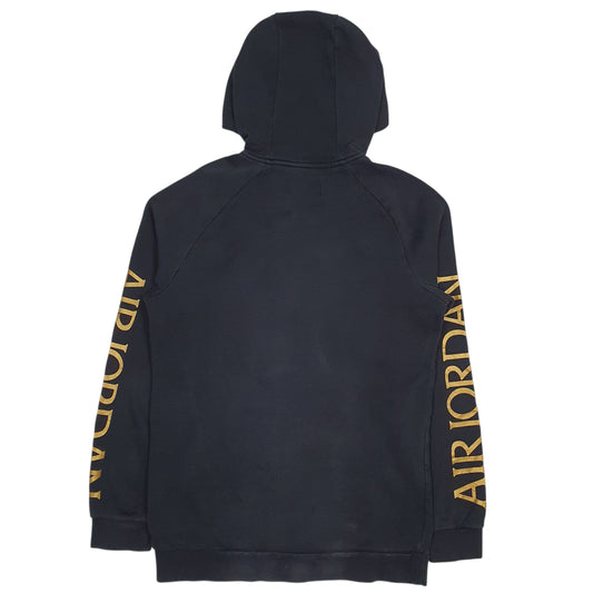 Mens Black Nike Air Jordan Hoodie Jumper