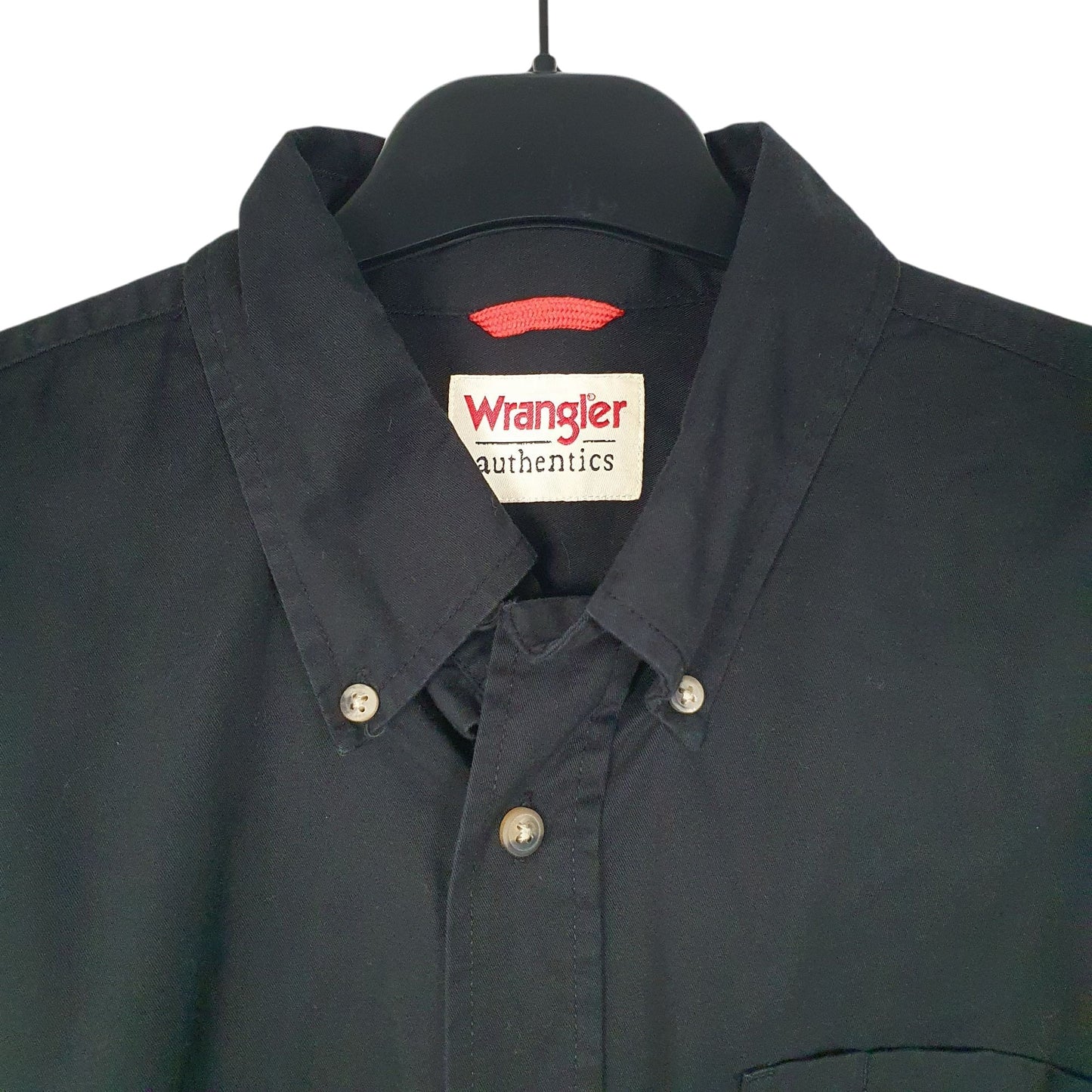 Mens Black Wrangler   Shirt