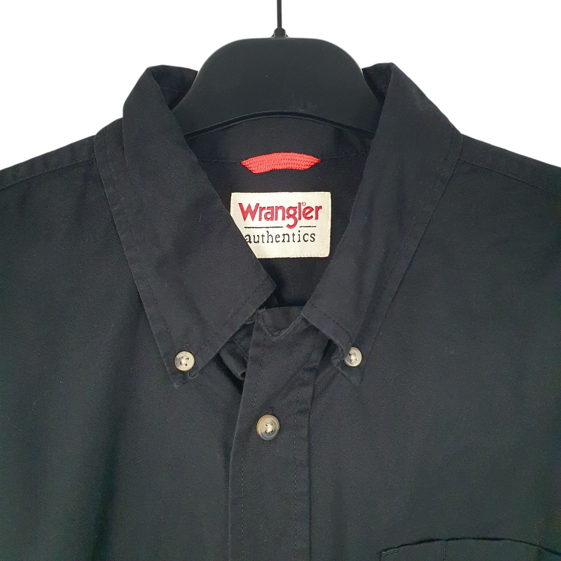 Mens Black Wrangler   Shirt