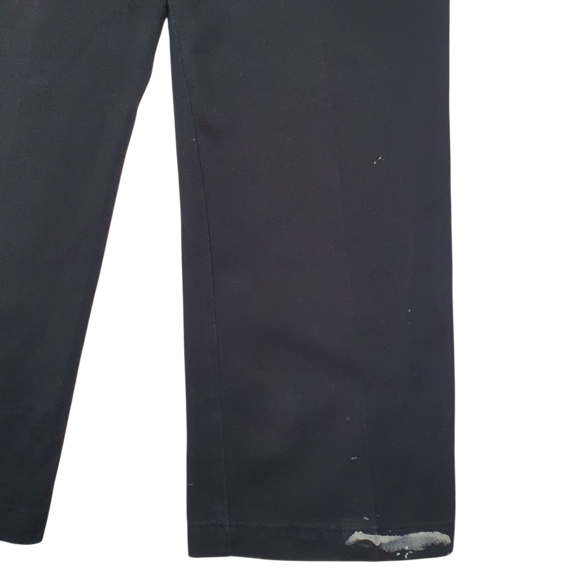 Mens Black Dickies Workwear  Trousers