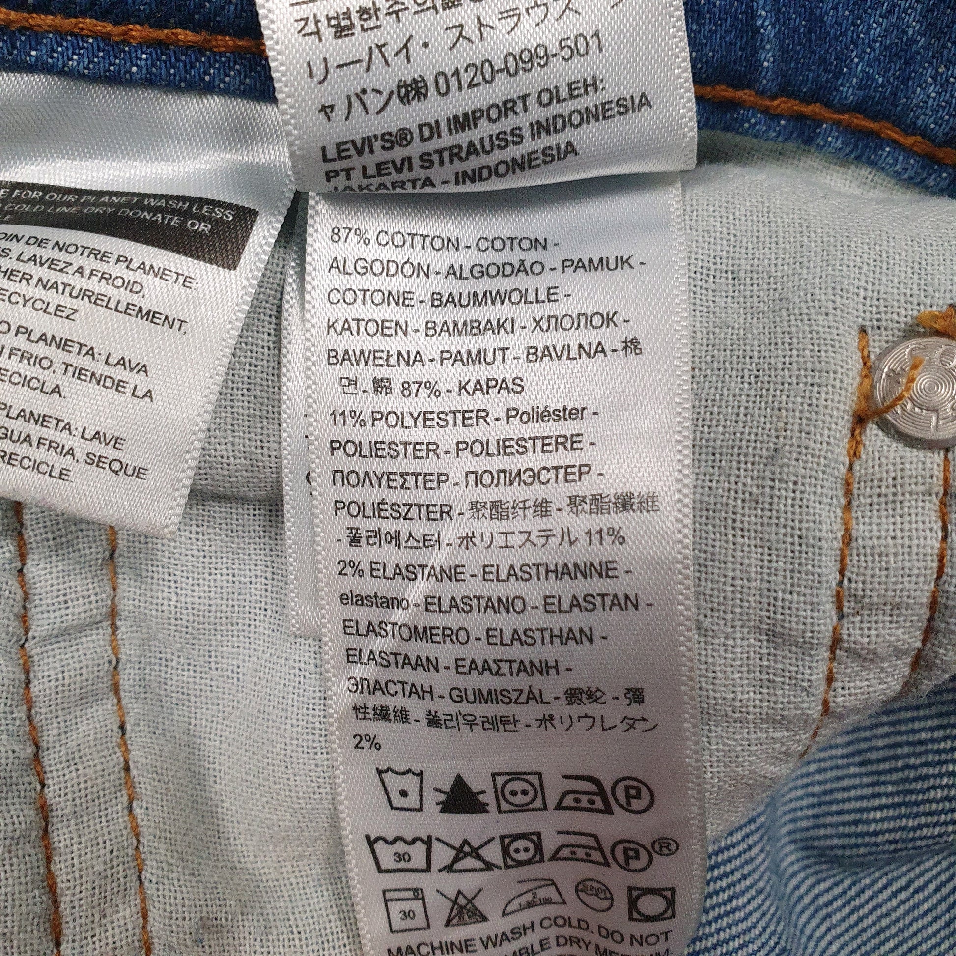 Mens Blue Levis   Jeans