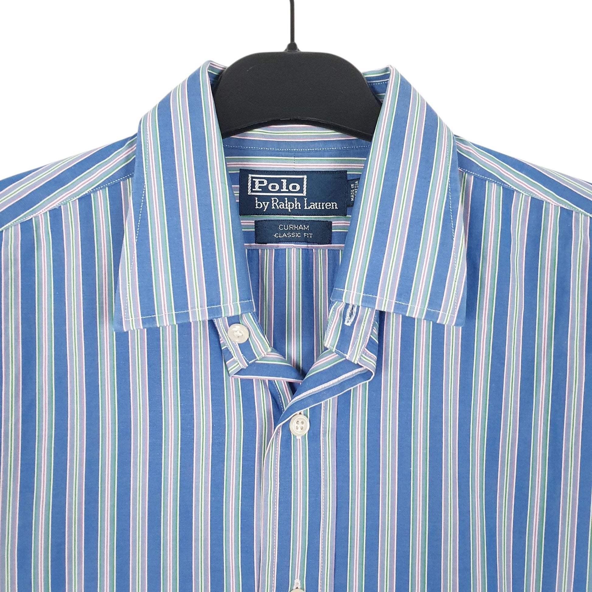 Mens Blue Ralph Lauren Curham  Shirt