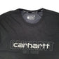 Mens Grey Carhartt Force Activewear  T Shirt