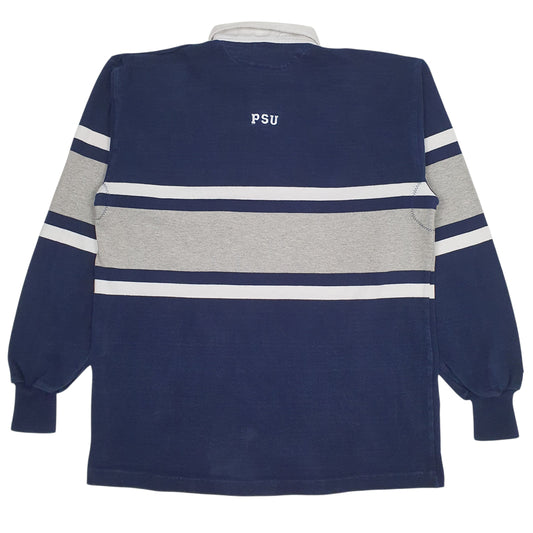 Mens Navy Barbarian Penn State University  Polo Shirt