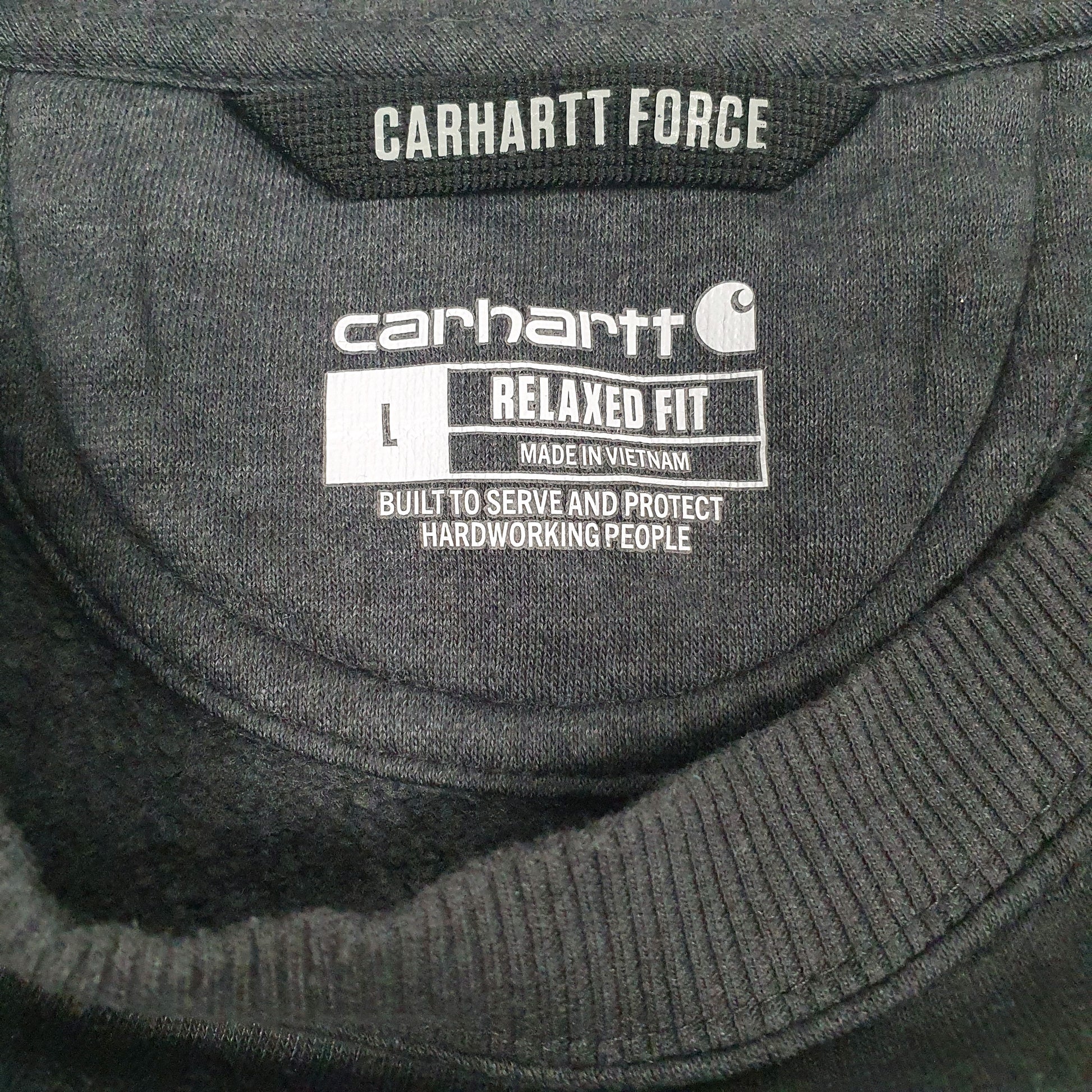 Mens Grey Carhartt  Crewneck Jumper