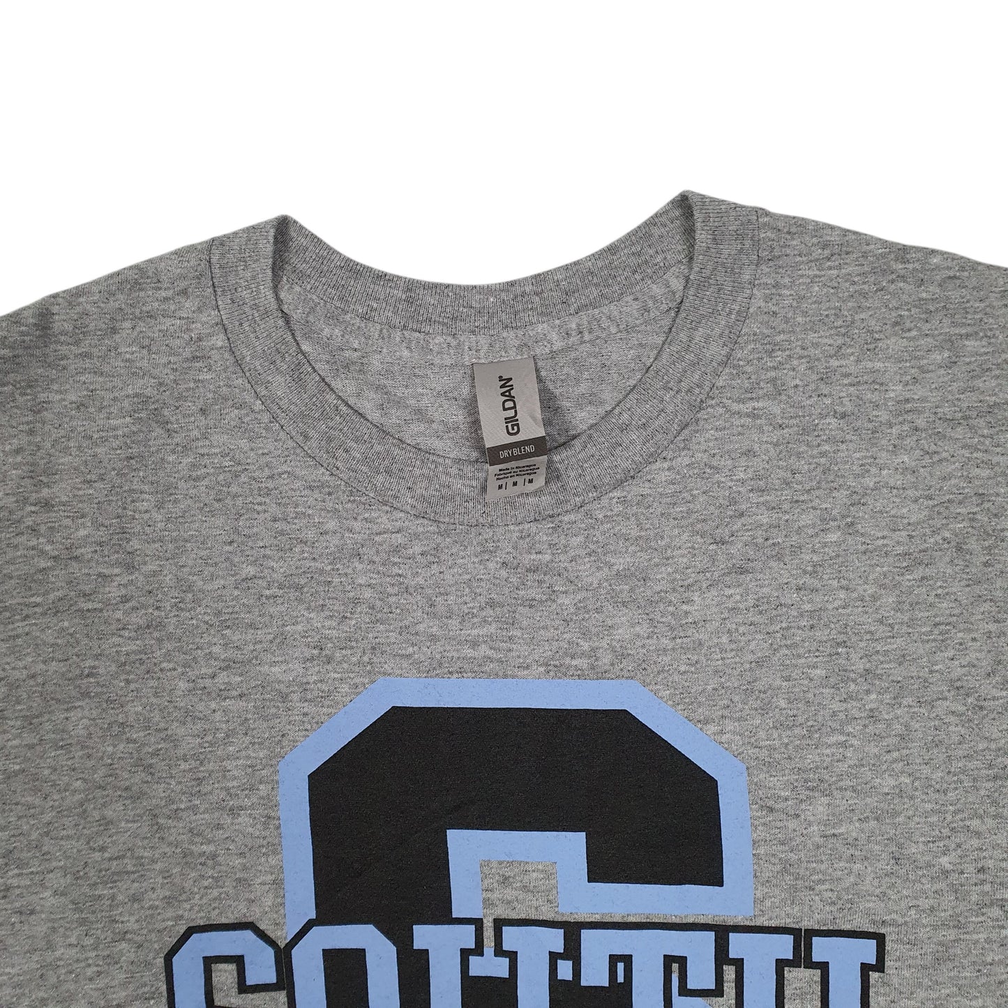 Mens Grey Jerzees South Spartans  T Shirt
