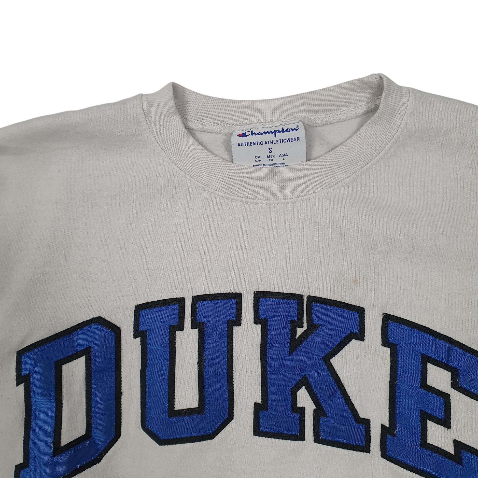 Mens Grey Champion Duke Crewneck Jumper