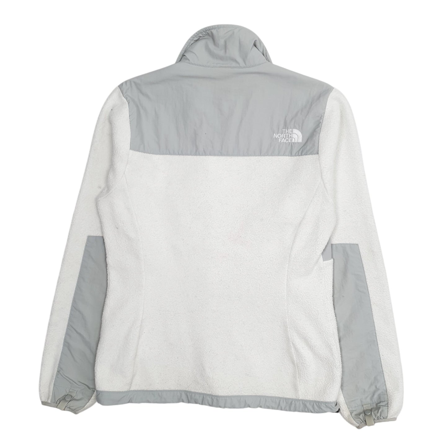 Womens White The North Face Denali Full Zip Jumper