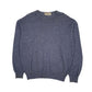 Mens Blue Burberry Vintage 90s Crewneck Jumper