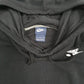Mens Black Nike Sleeveless Vest Boxing Baggy Hoodie Jumper