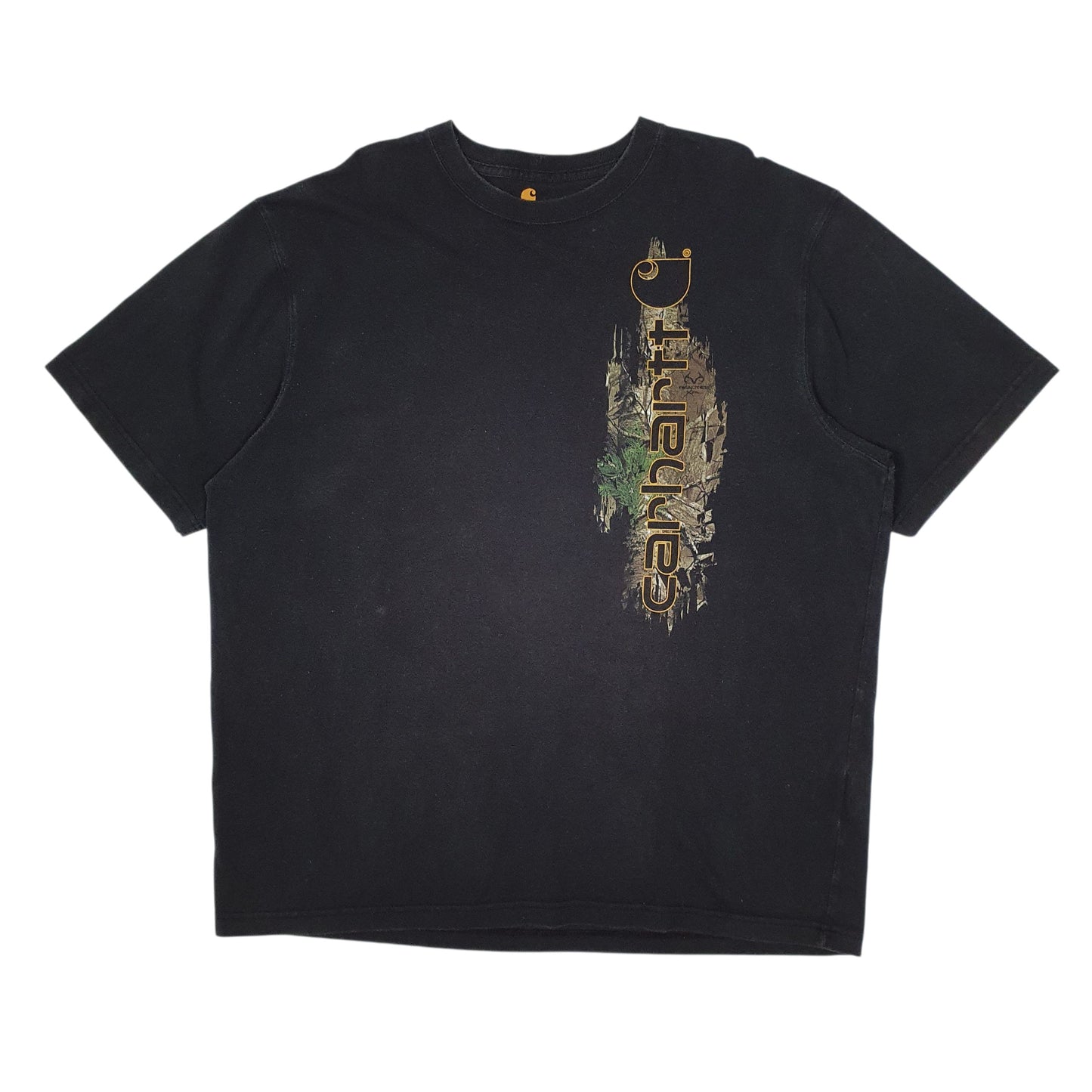 Mens Black Carhartt  Short Sleeve T Shirt