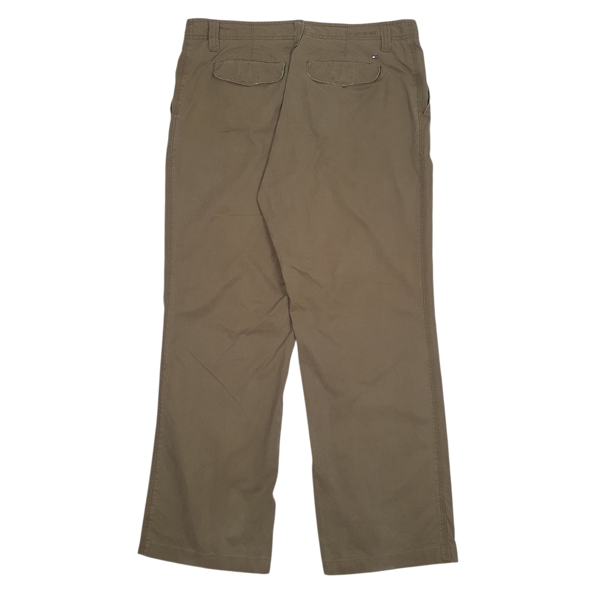 Mens Khaki Tommy Hilfiger   Trousers