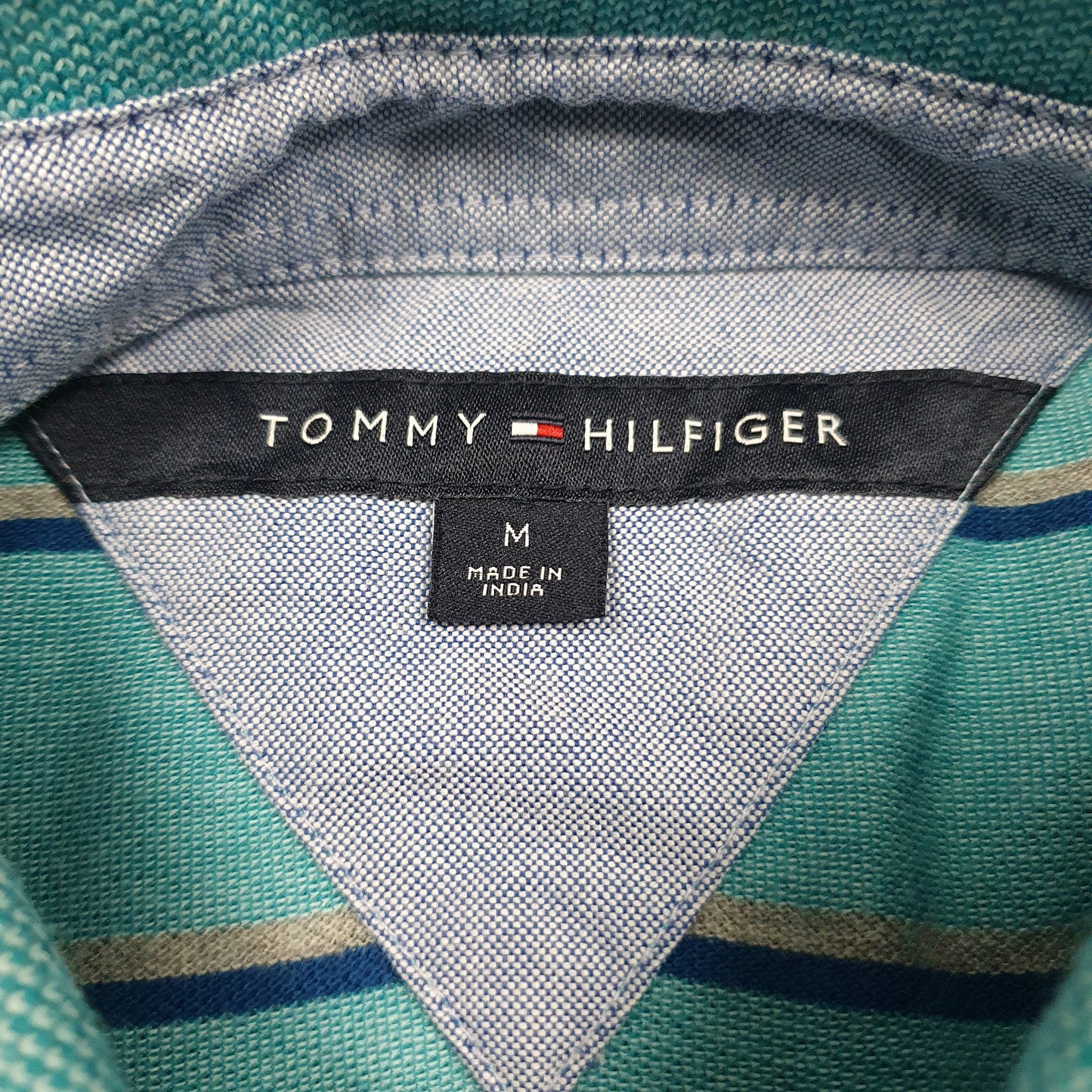 Mens Blue Tommy Hilfiger   Polo Shirt