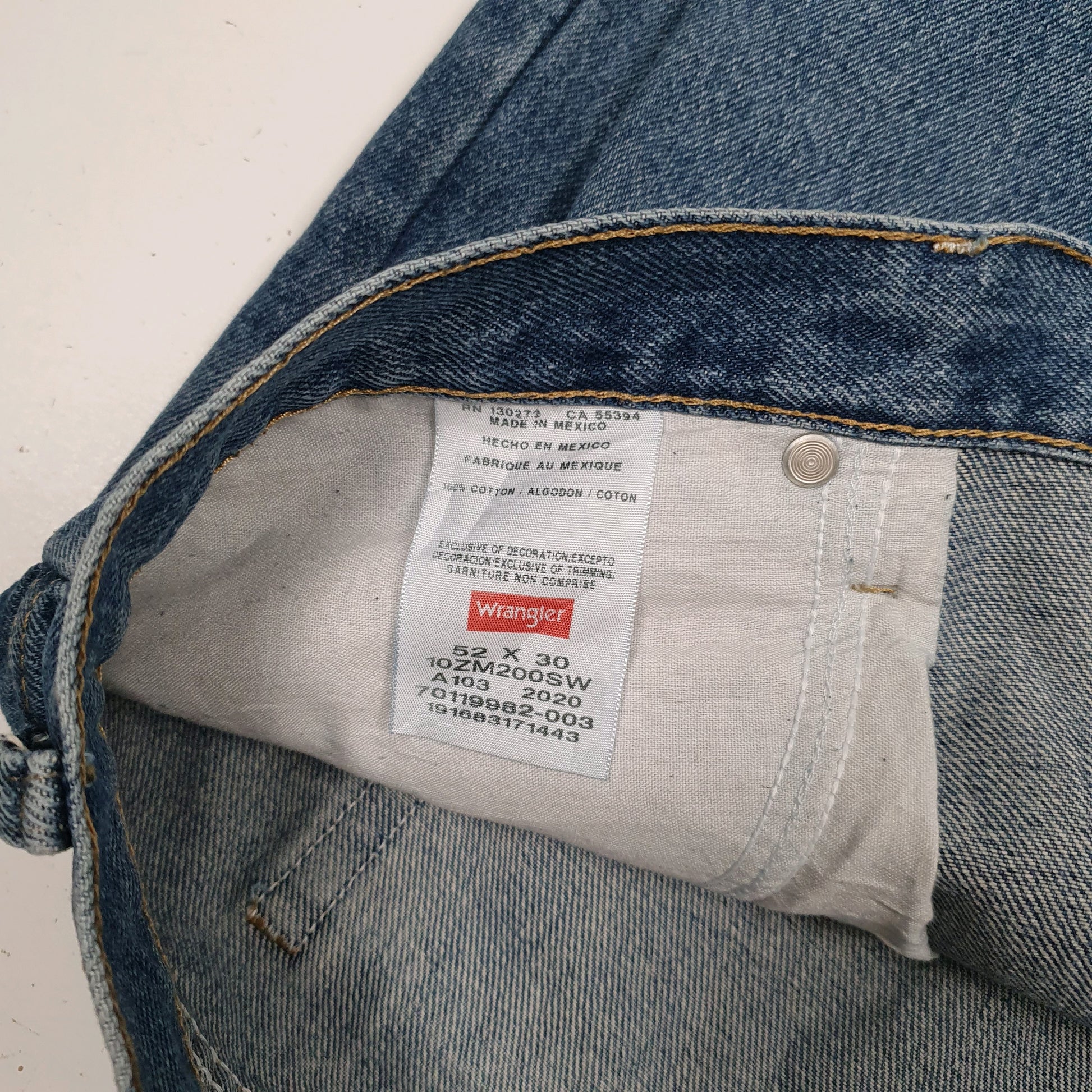 Mens Blue Wrangler   Jeans