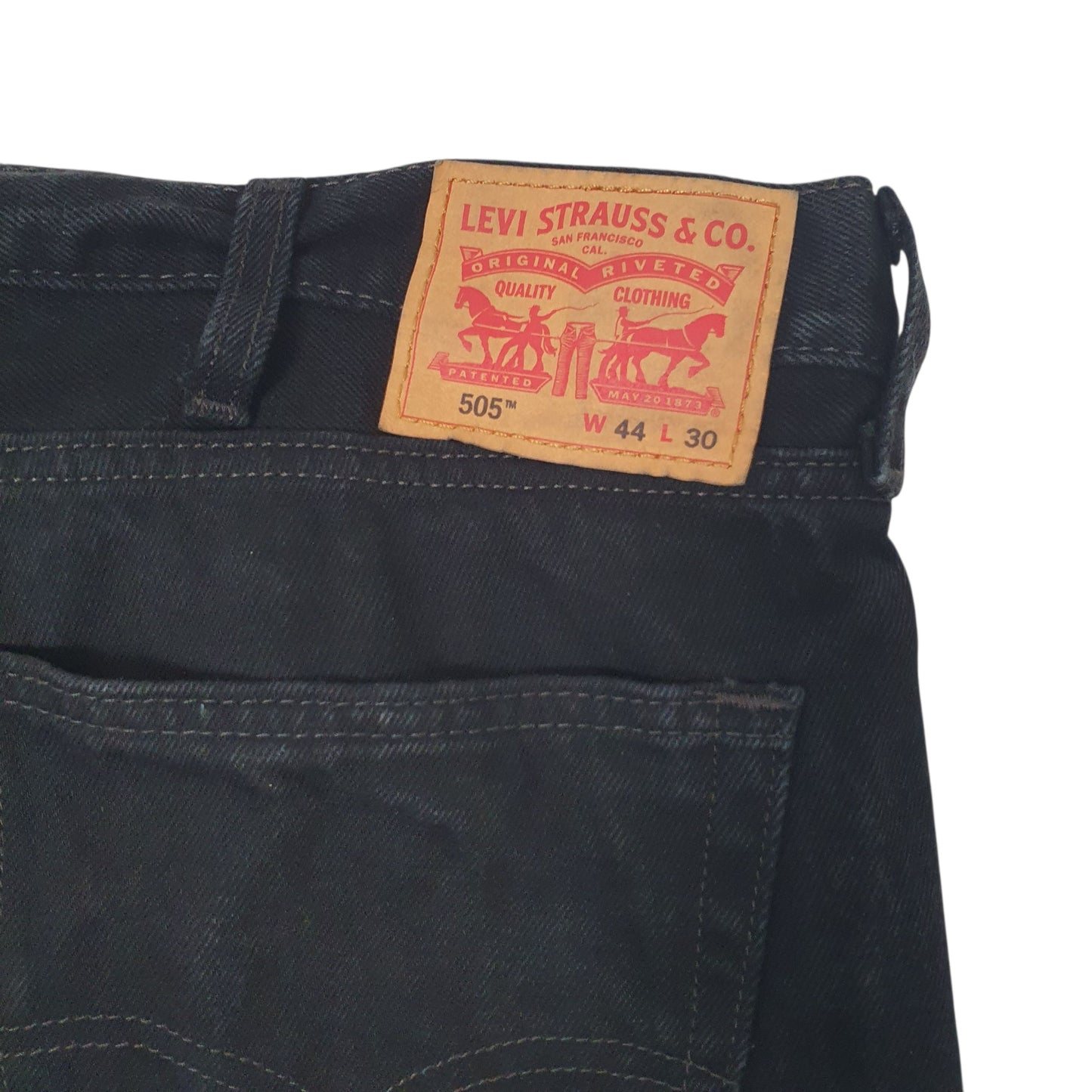 Mens Black Levis   Jeans