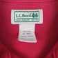 Mens Red L.L.Bean Chamois  Shirt