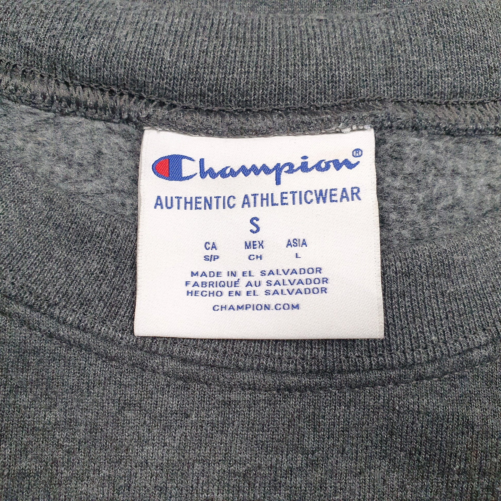 Mens Grey Champion Princeton University Crewneck Jumper