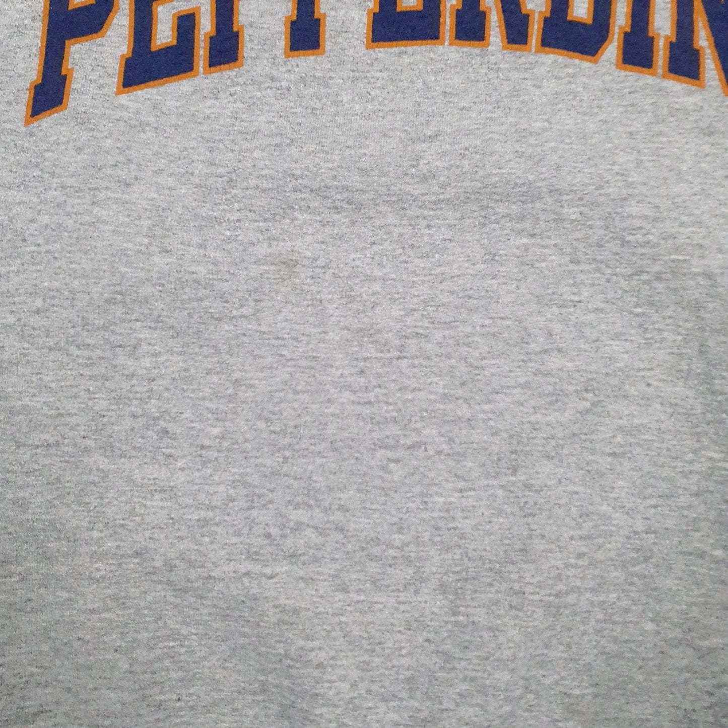 Mens Grey Champion Pepperdine Crewneck Jumper