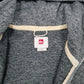 Mens Grey Quicksilver  Full Zip Jumper