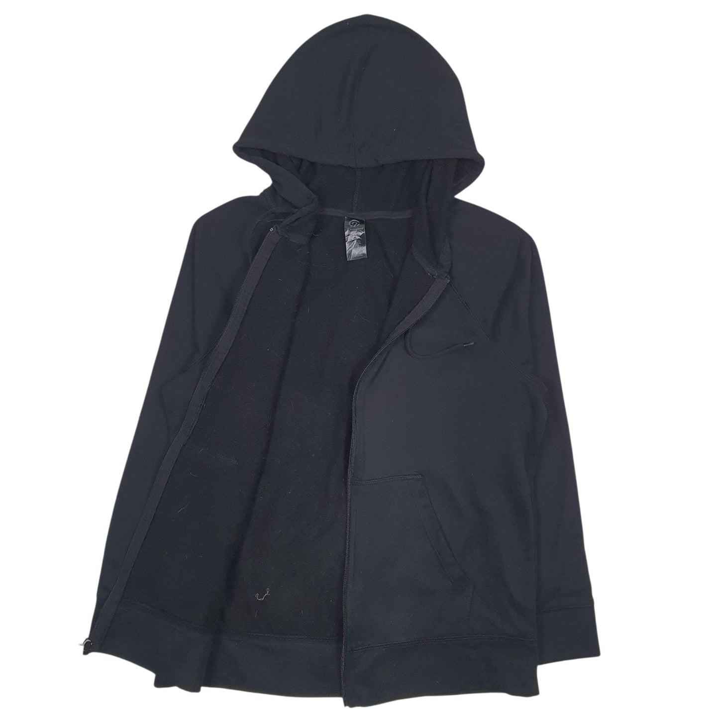 Womens Black Champion  Full Zip Jumper