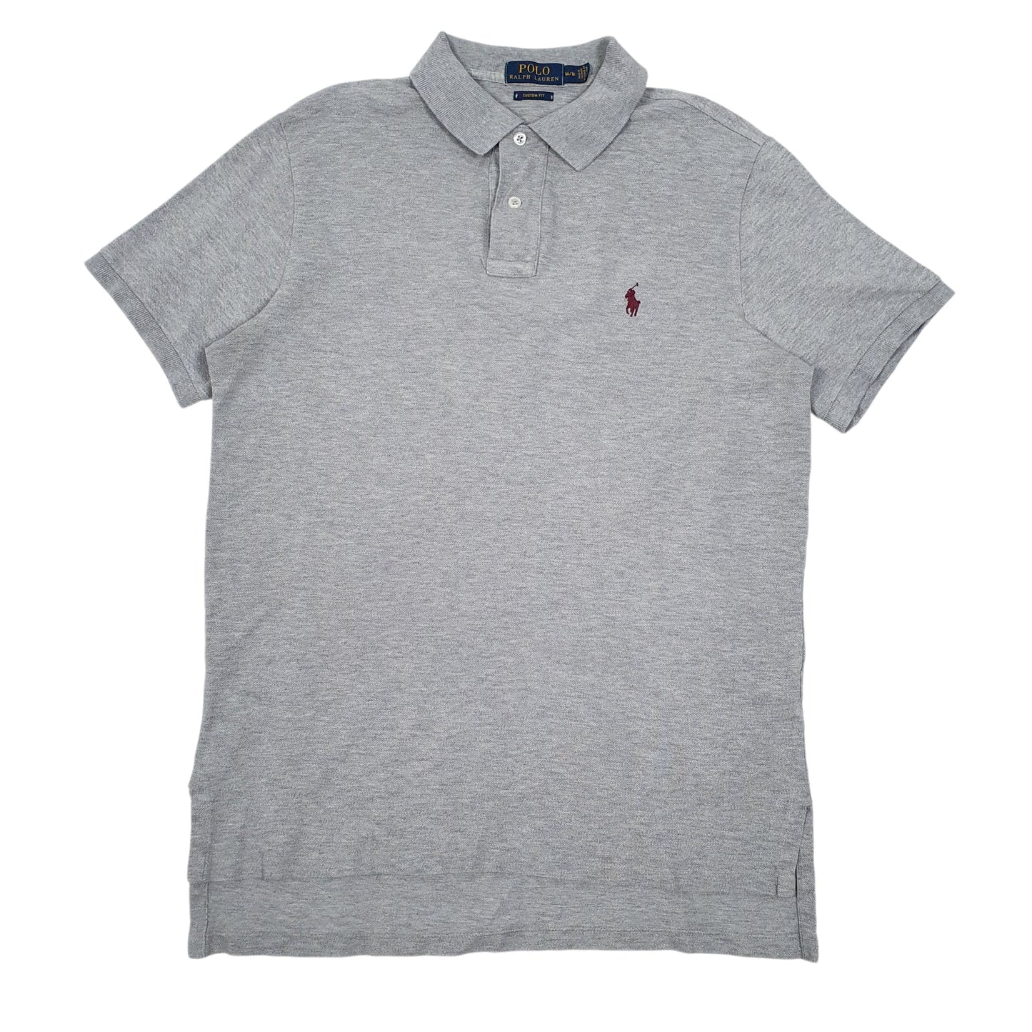 Mens Grey Polo Ralph Lauren  Short Sleeve Polo Shirt