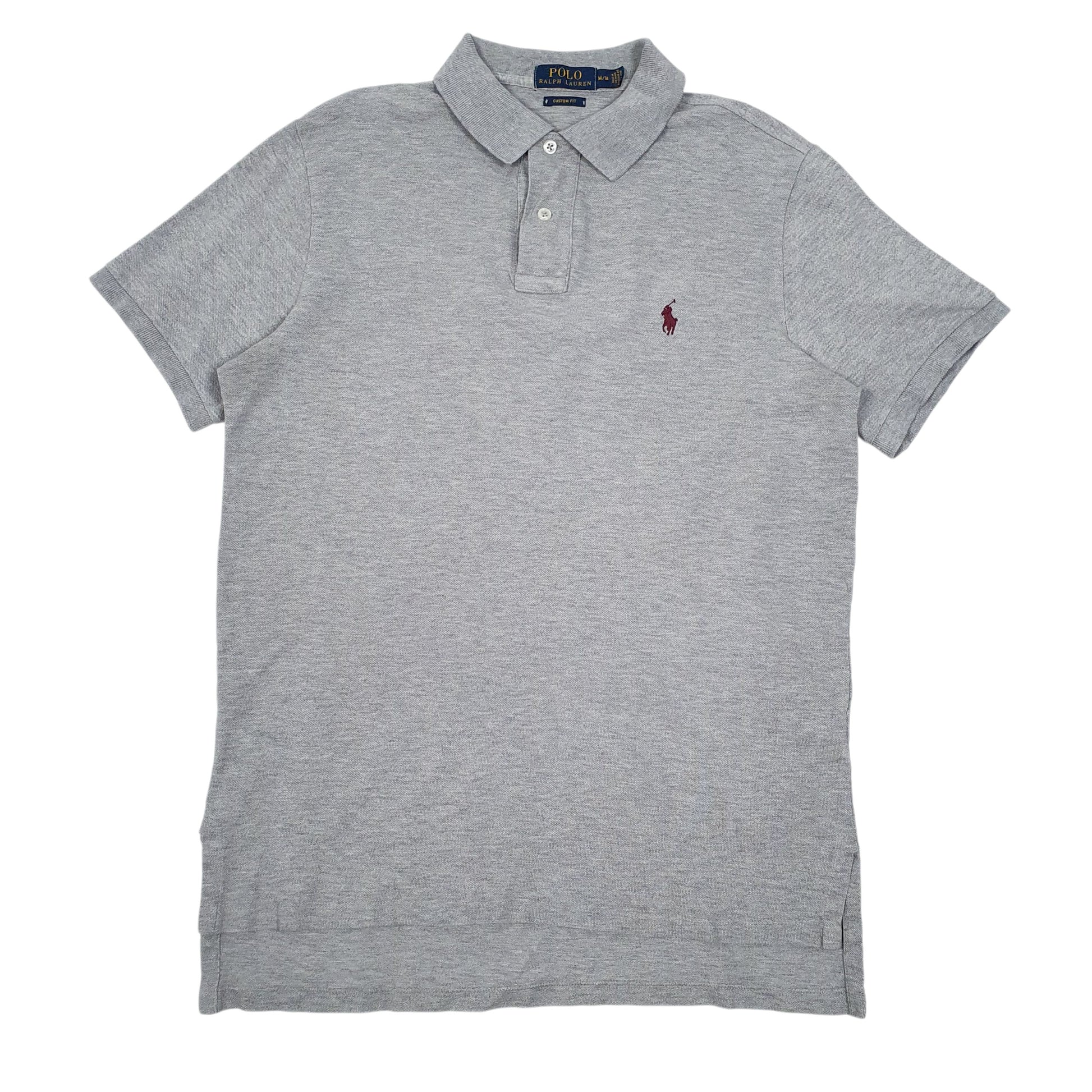 Mens Grey Polo Ralph Lauren  Short Sleeve Polo Shirt
