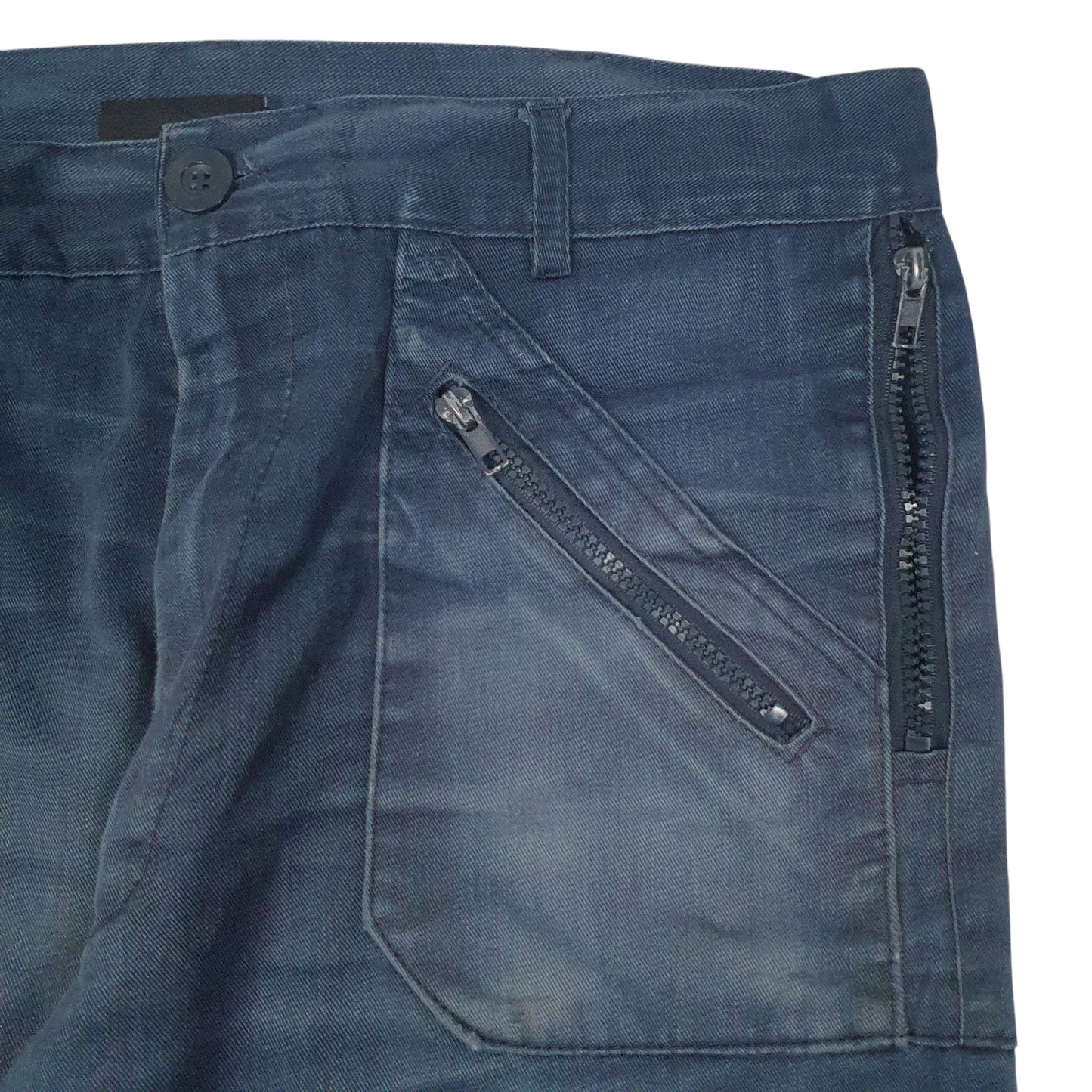Mens Blue Dickies Workwear  Trousers