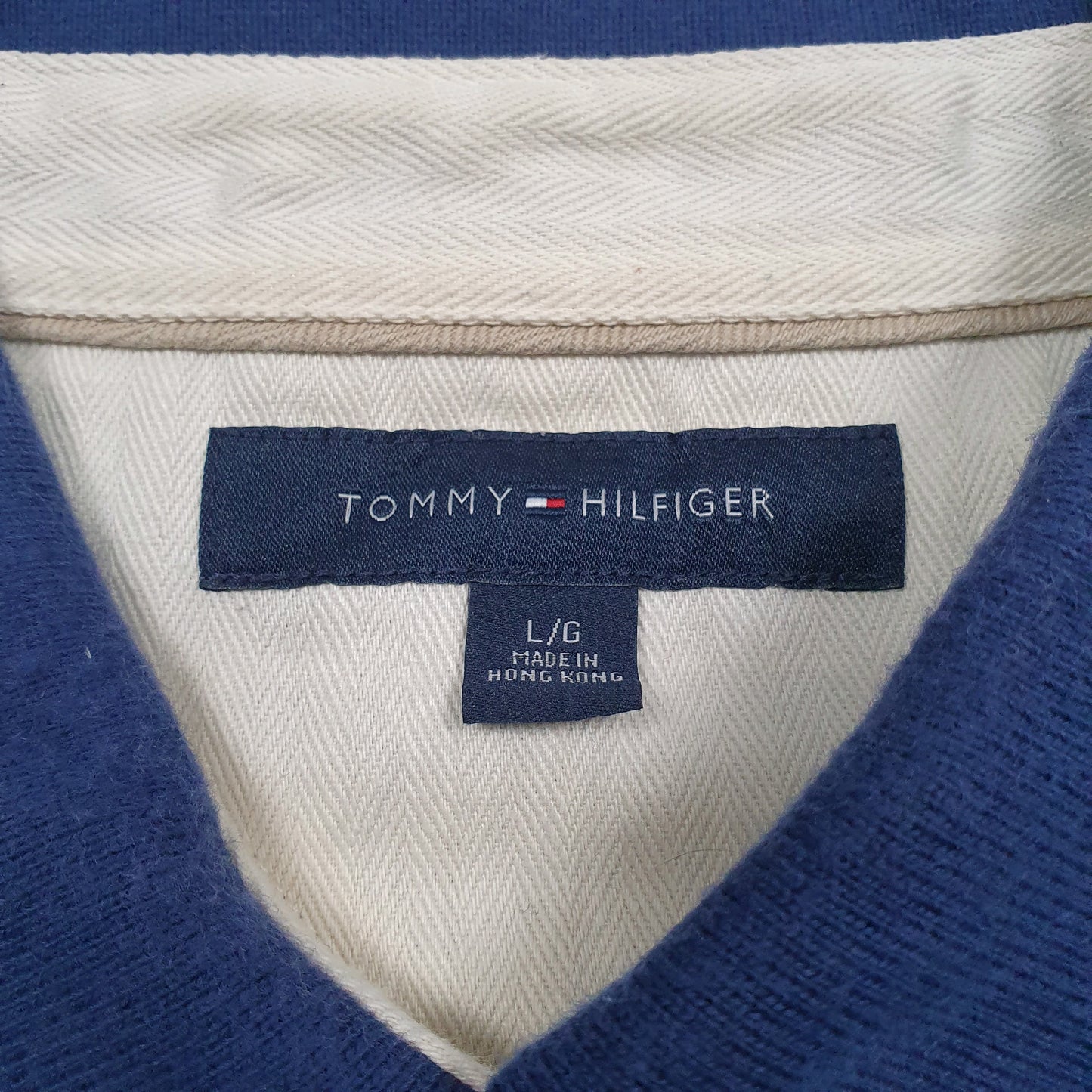 Mens Blue Tommy Hilfiger   Polo Shirt