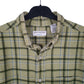 Mens Green Covington Corduroy  Shirt