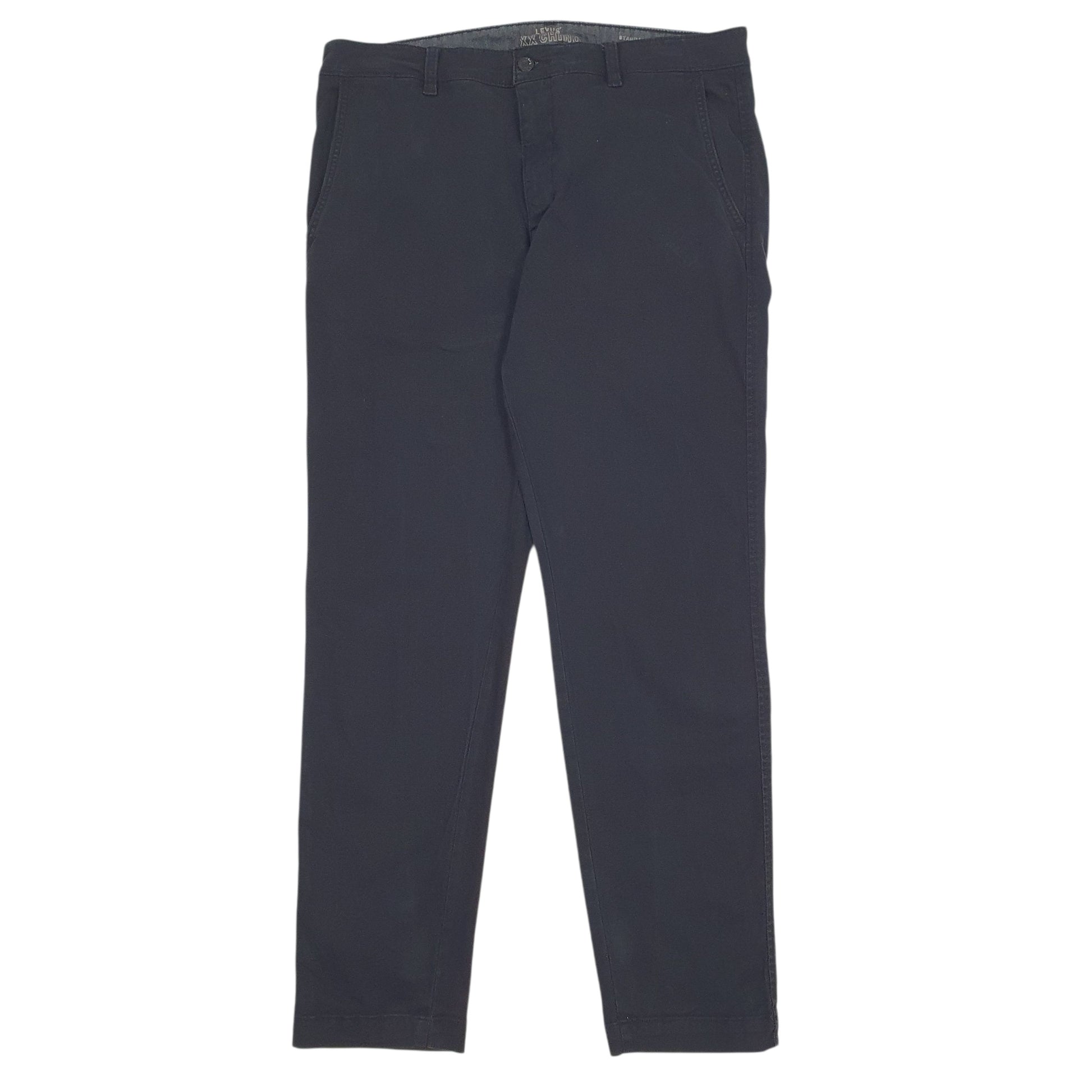 Mens Black Levis  Chino Trousers