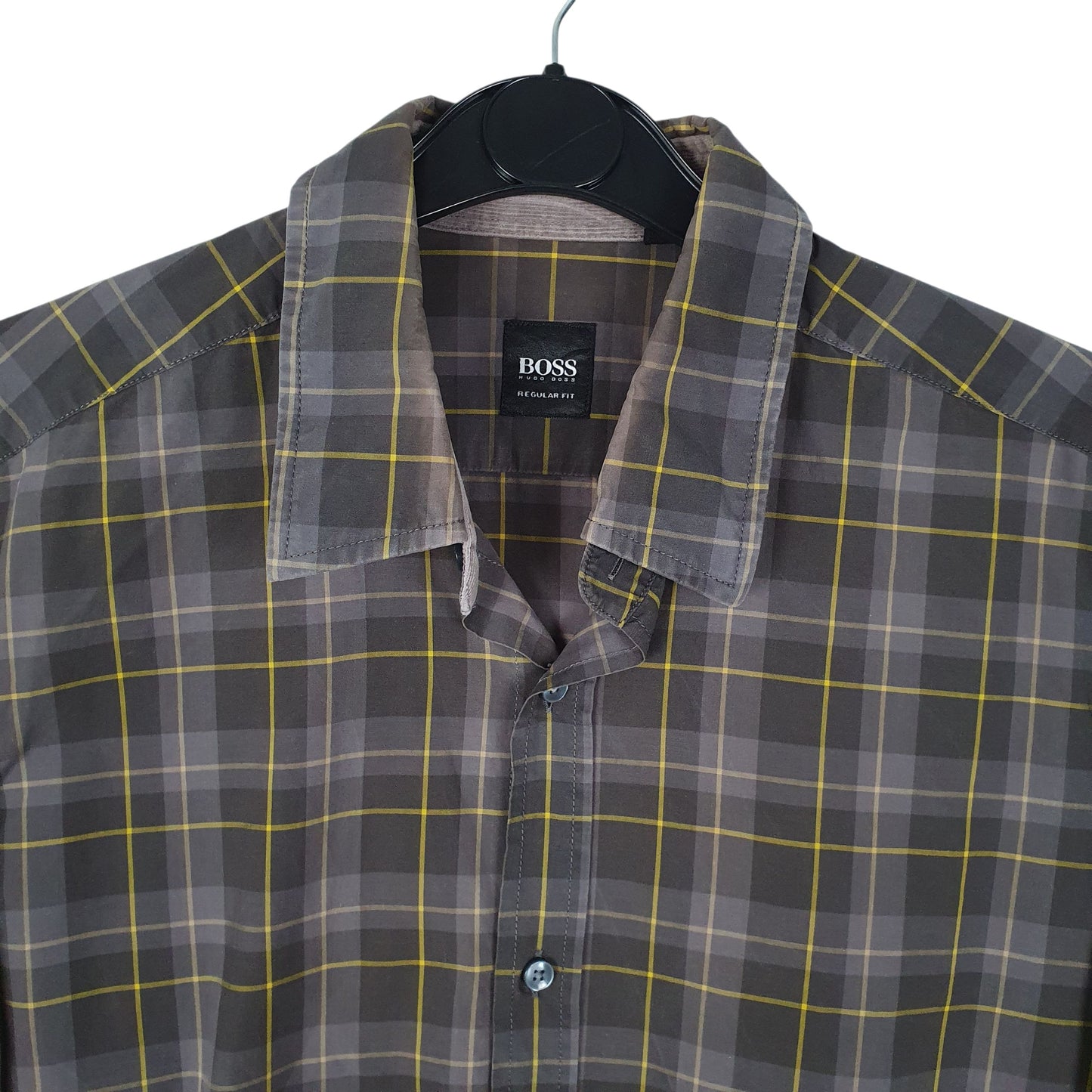 Mens Brown Hugo Boss   Shirt