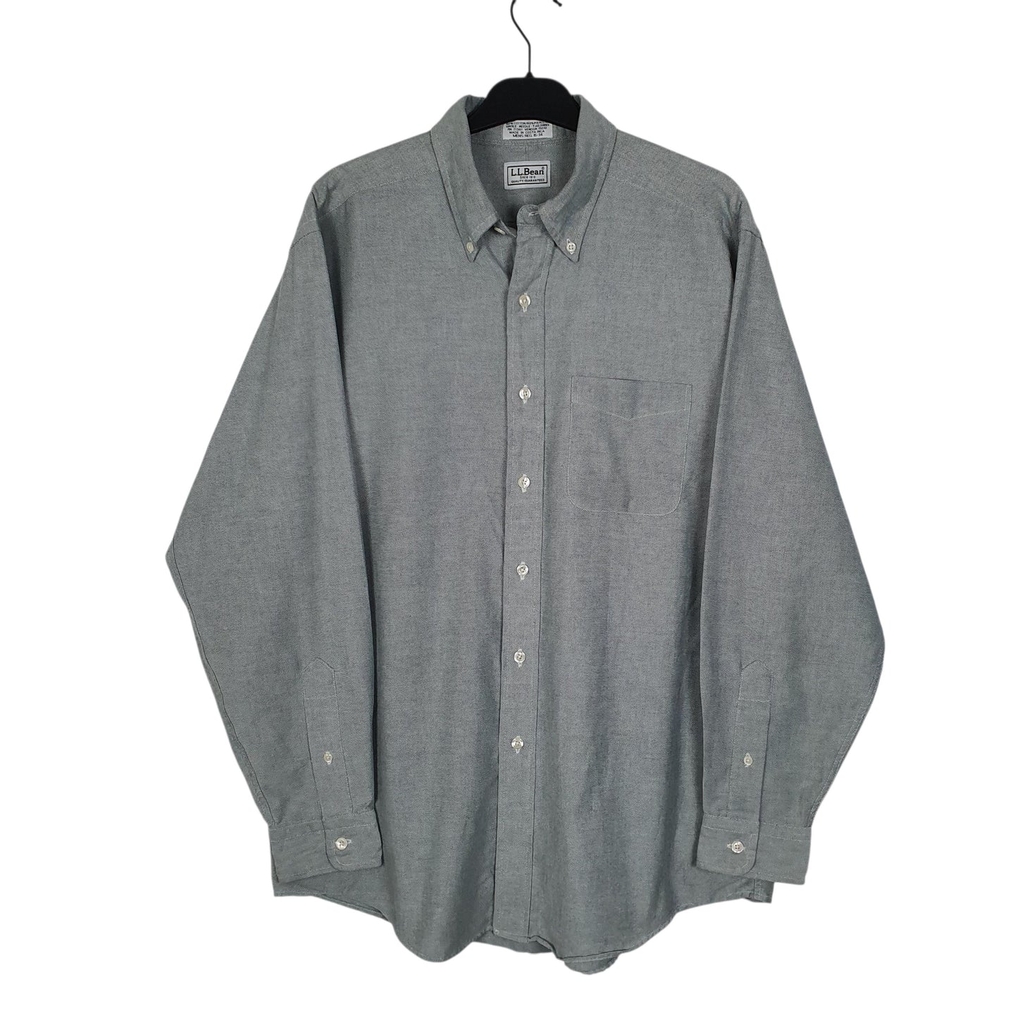 Mens Grey L.L.Bean  Long Sleeve Shirt