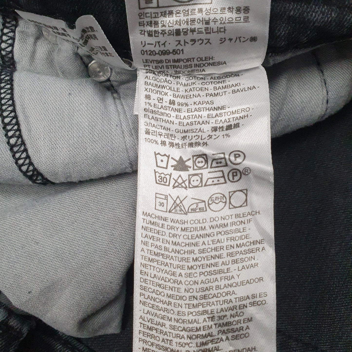 Mens Black Levis   Jeans